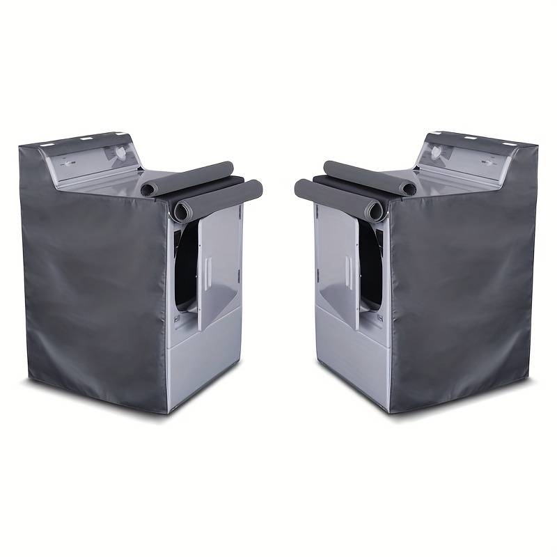 1/2pcs 500d Washing Machine Cover, Washer Cover Dryer Cover